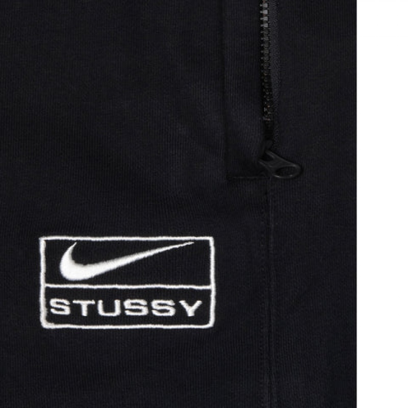 Stussy Stone Wash Fleece Pant Joggebukser Herre Svarte Norge | JCE-4470