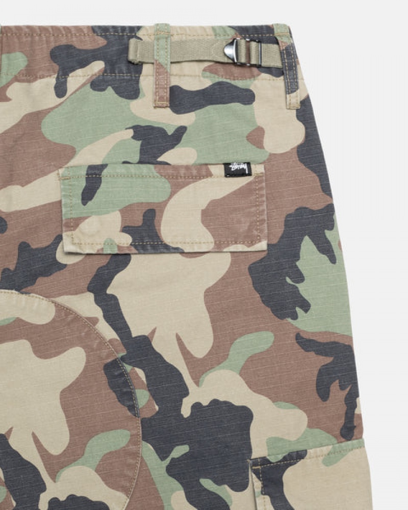 Stussy Surplus Cargo Ripstop Bukse Dame Camouflage Norge | BUM-2402