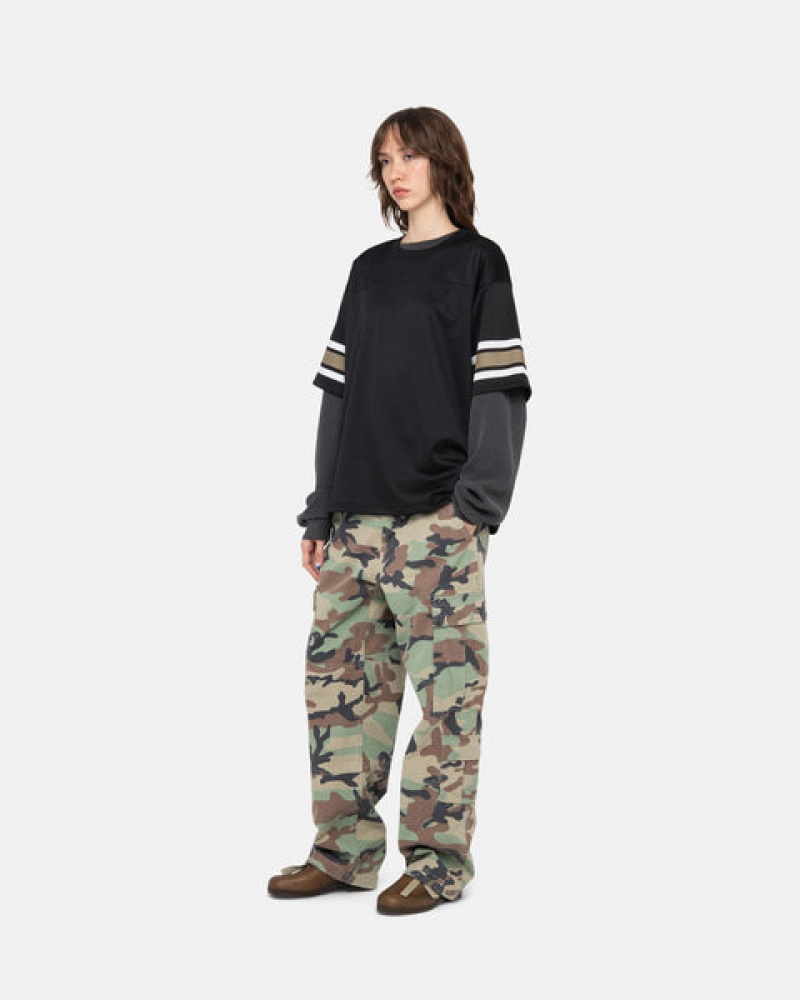 Stussy Surplus Cargo Ripstop Bukse Dame Camouflage Norge | BUM-2402