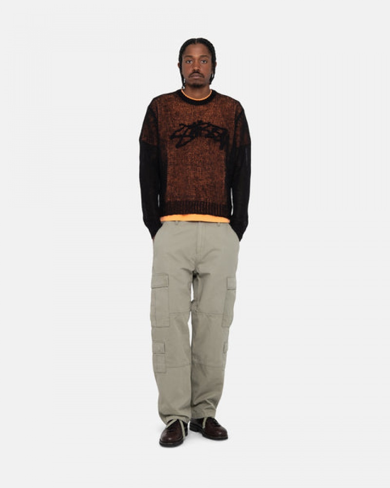 Stussy Surplus Cargo Ripstop Bukse Dame Olivengrønne Norge | TWM-5468