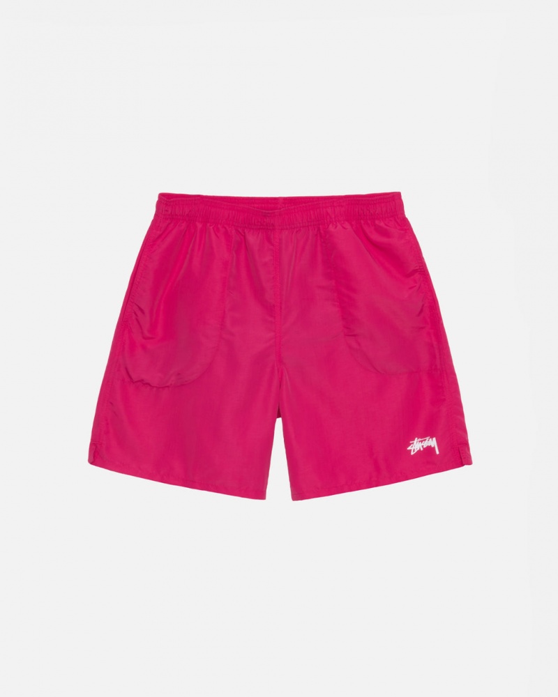 Stussy Vann Kort Stock Shorts Dame Rosa Norge | DII-7631