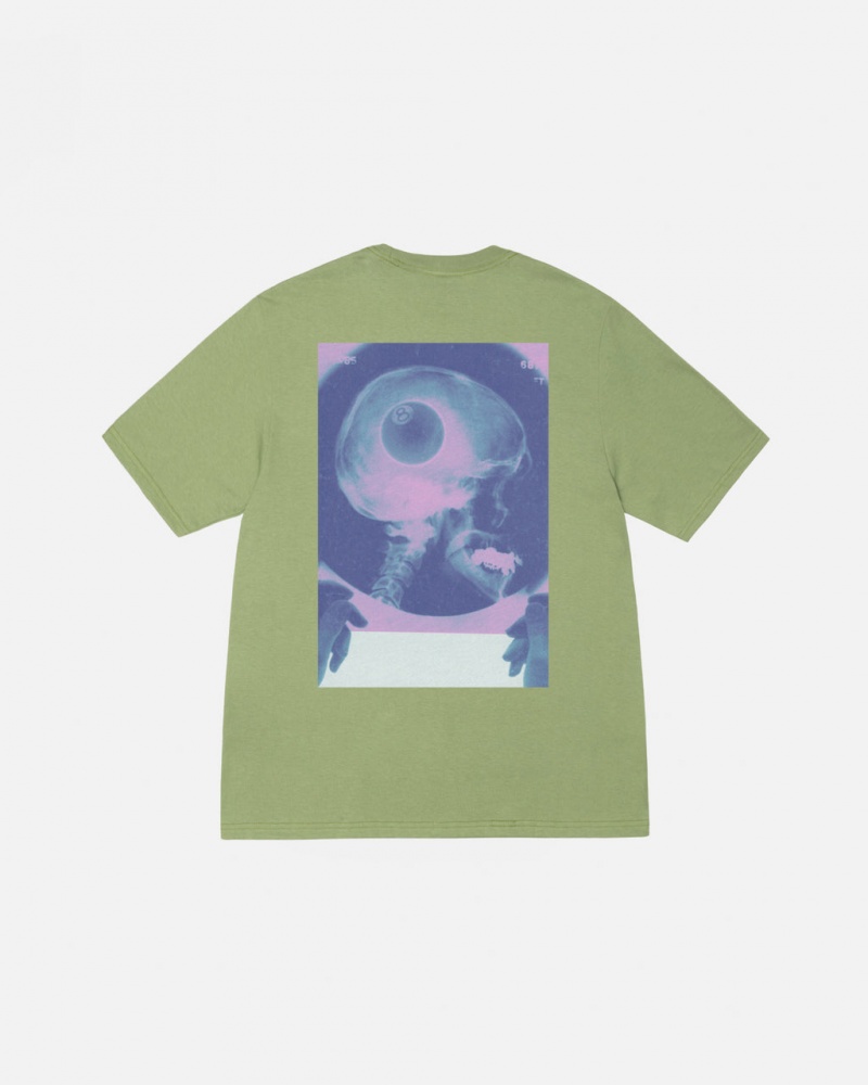 Stussy X-Ray Tee T Skjorte Dame Grønn Norge | HOG-0616